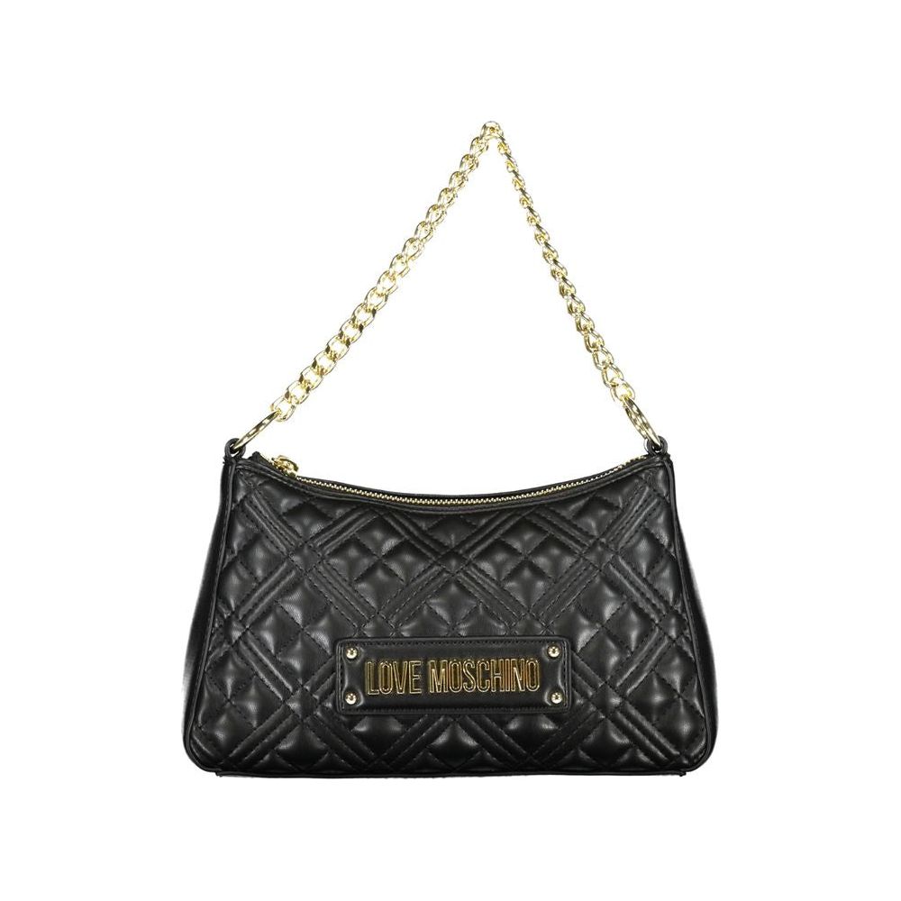 Love Moschino Black Polyethylene Handbag Love Moschino