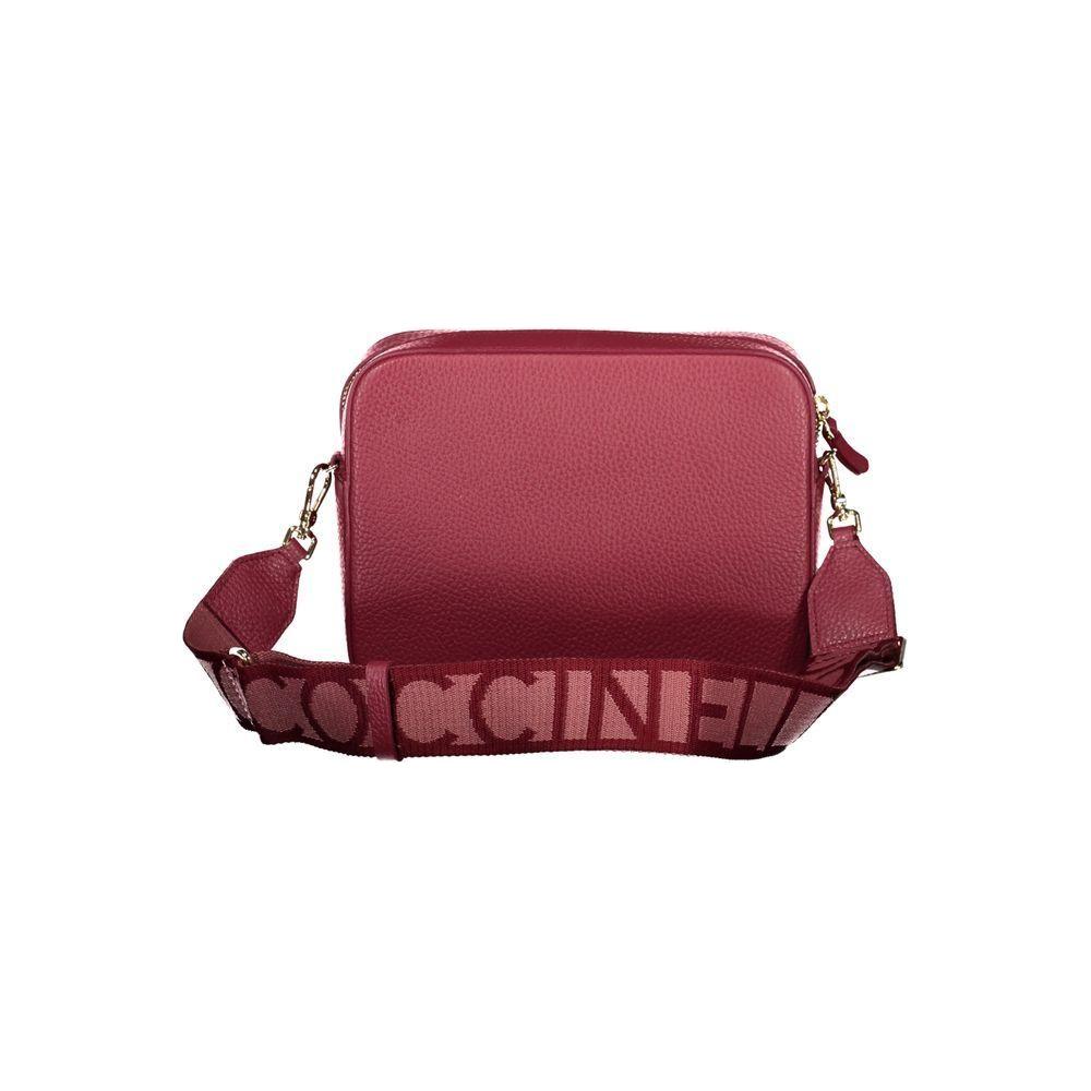 Coccinelle Red Leather Handbag Coccinelle