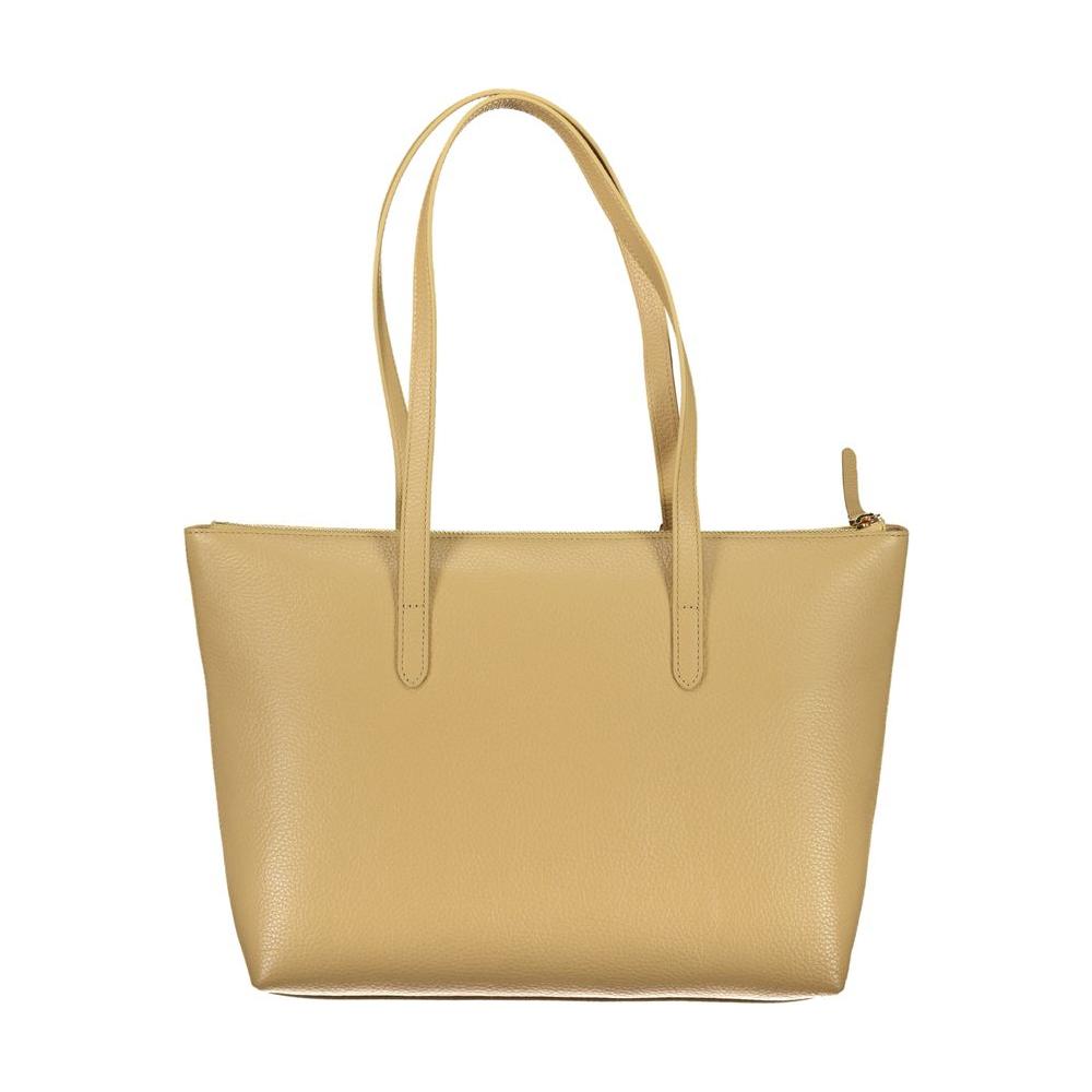 Coccinelle Beige Leather Handbag Coccinelle