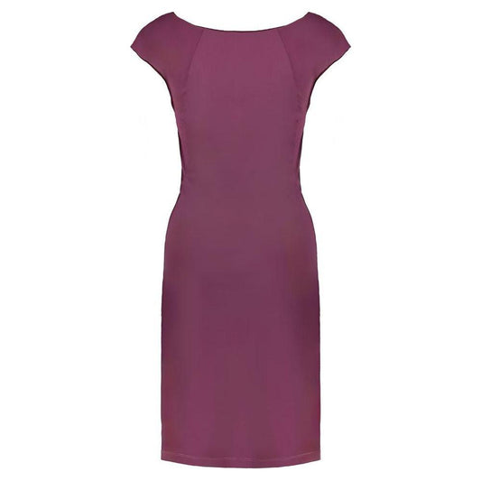 Patrizia Pepe Purple Elastane Dress Patrizia Pepe