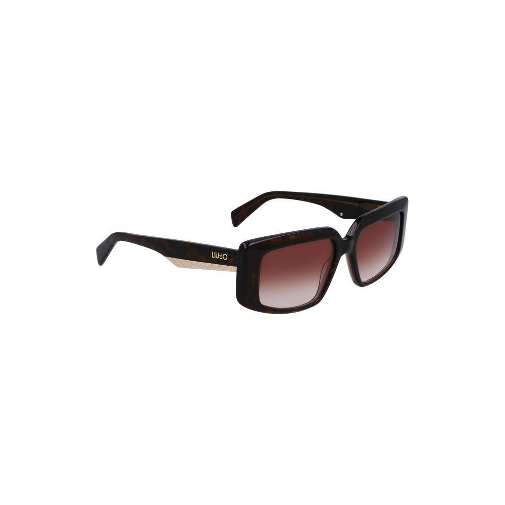 Liu Jo Brown Acetate Sunglasses Liu Jo