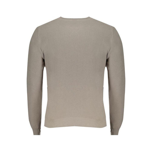 North Sails Gray Cotton Sweater North Sails