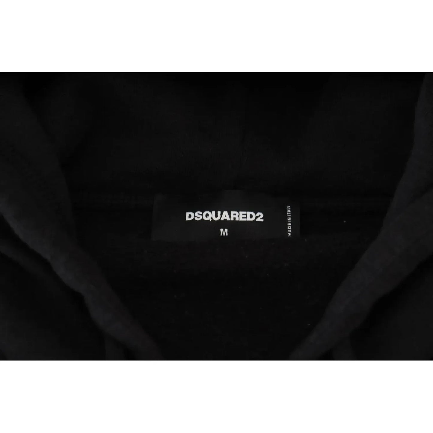 Dsquared² Black Embellished Full Zip Hooded Sweater Dsquared²