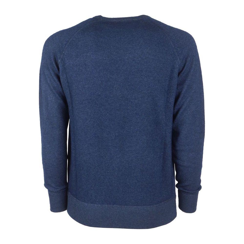 Emilio Romanelli Elegant Cashmere Crew Neck Sweater Emilio Romanelli