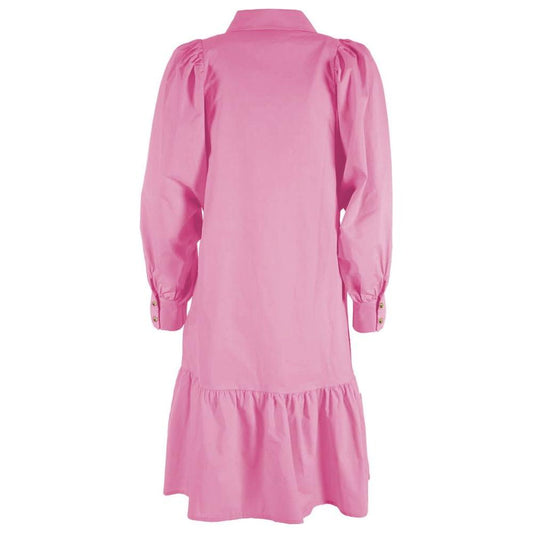 Yes Zee Pink Cotton Women Dress Yes Zee