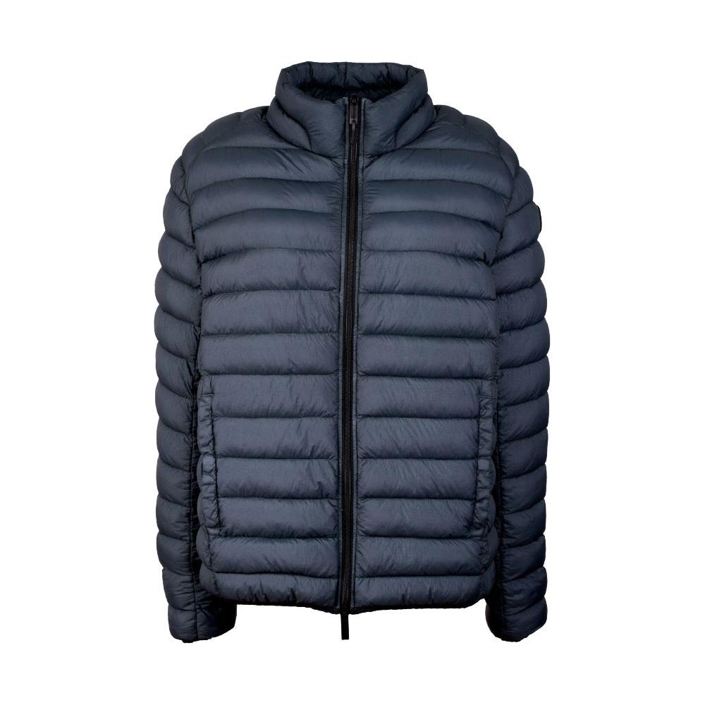 Centogrammi Chic Blue Padded Zip Vest for Men Centogrammi