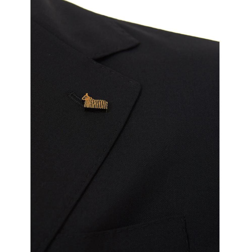 Colombo Elegant Cashmere Black Jacket Colombo