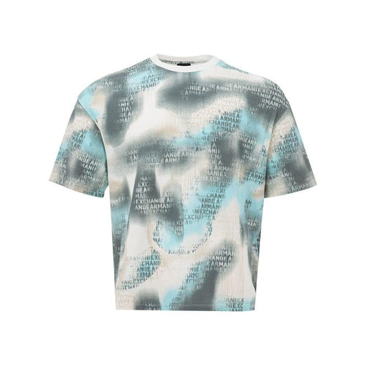 Armani Exchange Chic Multicolor Cotton Tee for Men Armani Exchange