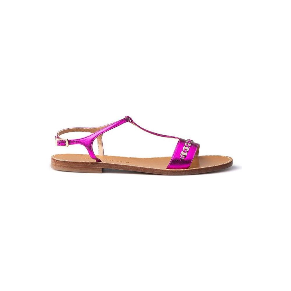 Salvatore Ferragamo Elegant Purple Summer Sandals Salvatore Ferragamo