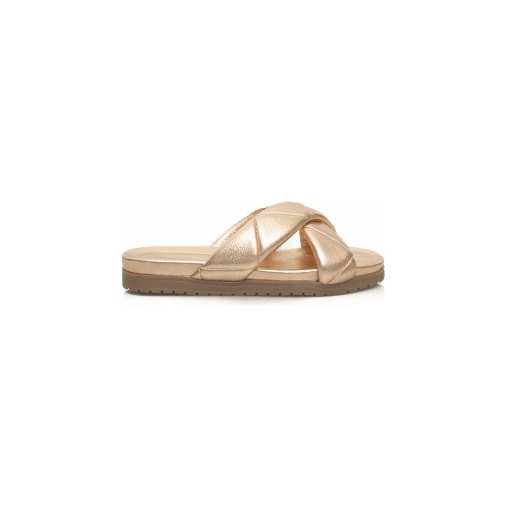 Cerruti 1881 Beige Lambskin Women Sandal Cerruti 1881