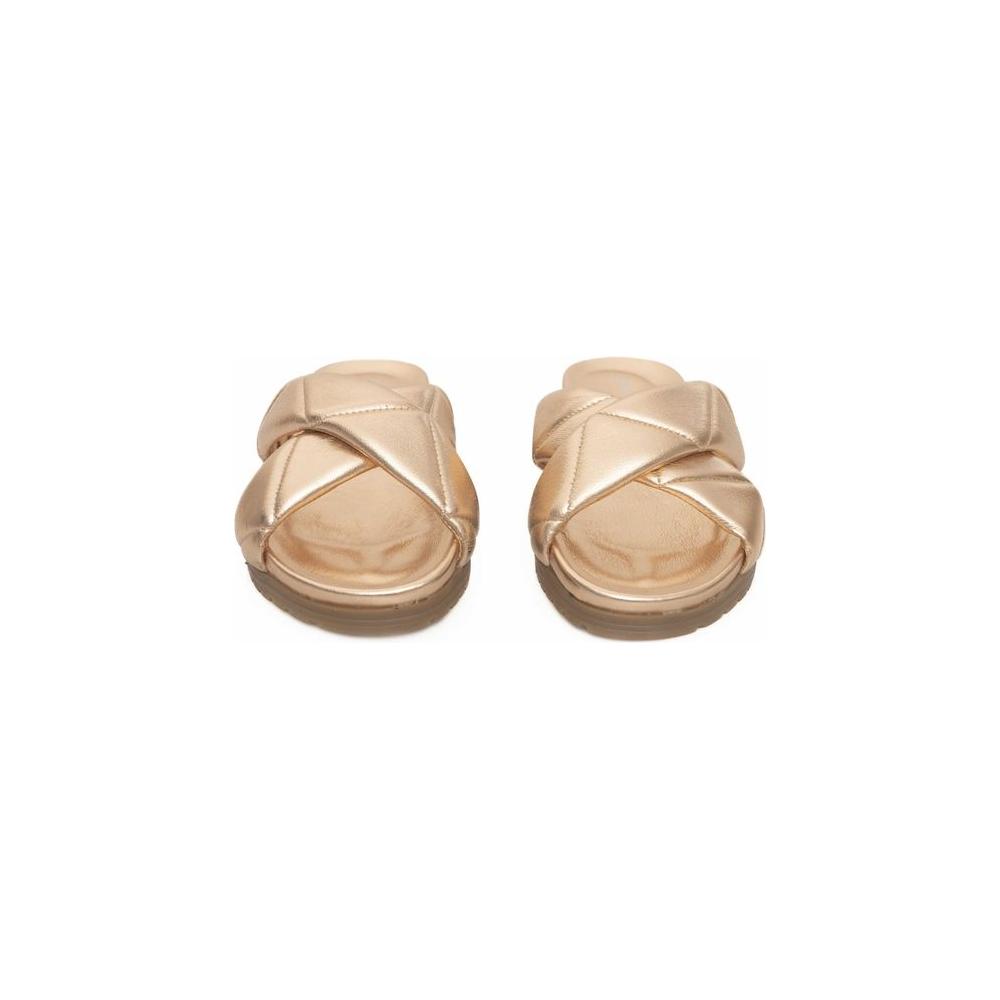 Cerruti 1881 Beige Lambskin Women Sandal Cerruti 1881