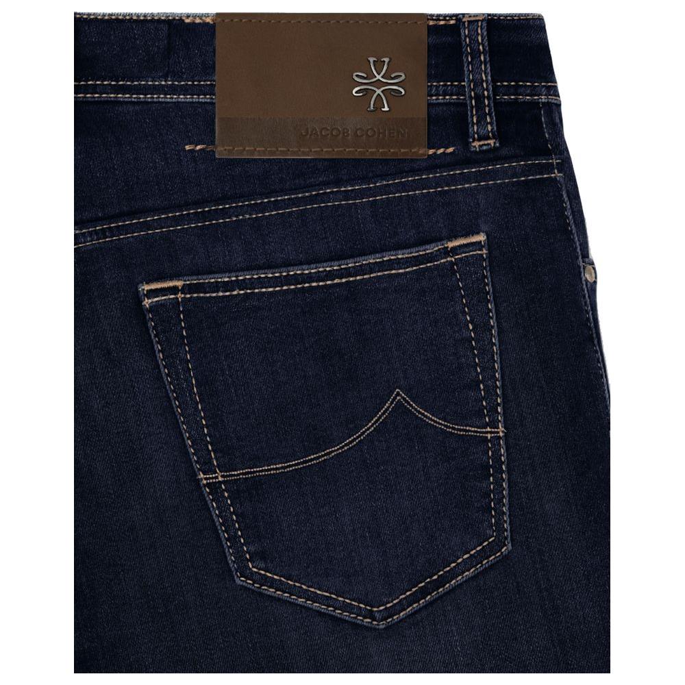 Jacob Cohen Blue Cotton Jeans & Pant Jacob Cohen