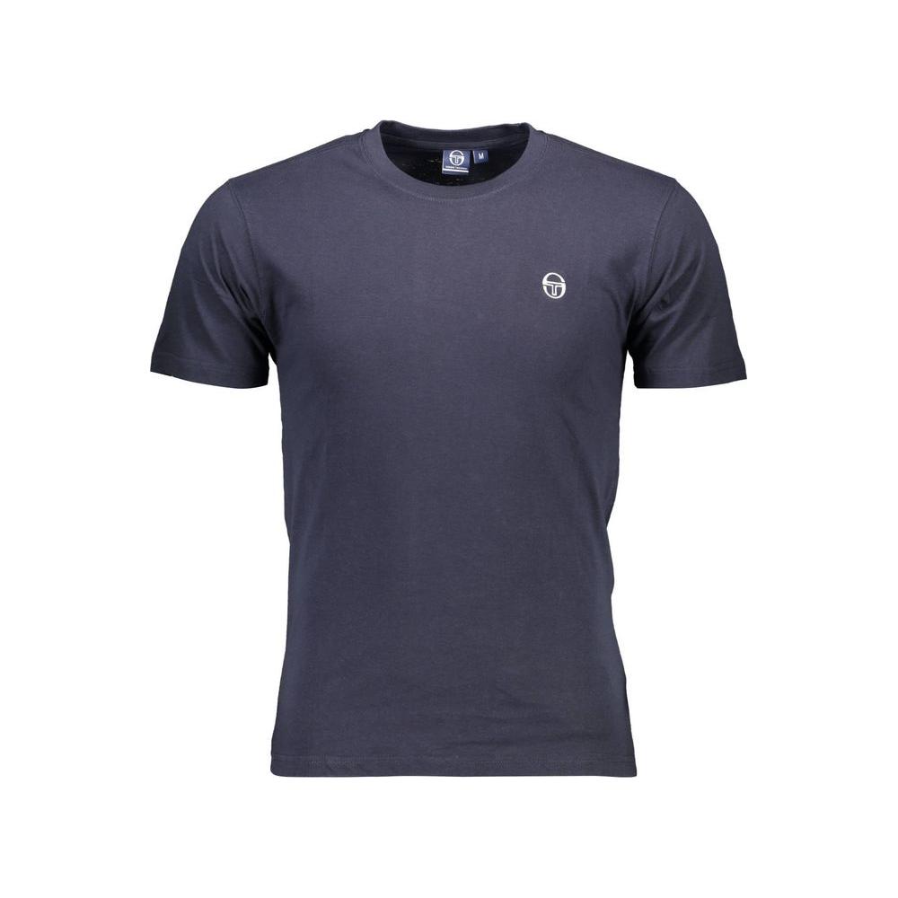 Sergio Tacchini Blue Cotton T-Shirt Sergio Tacchini