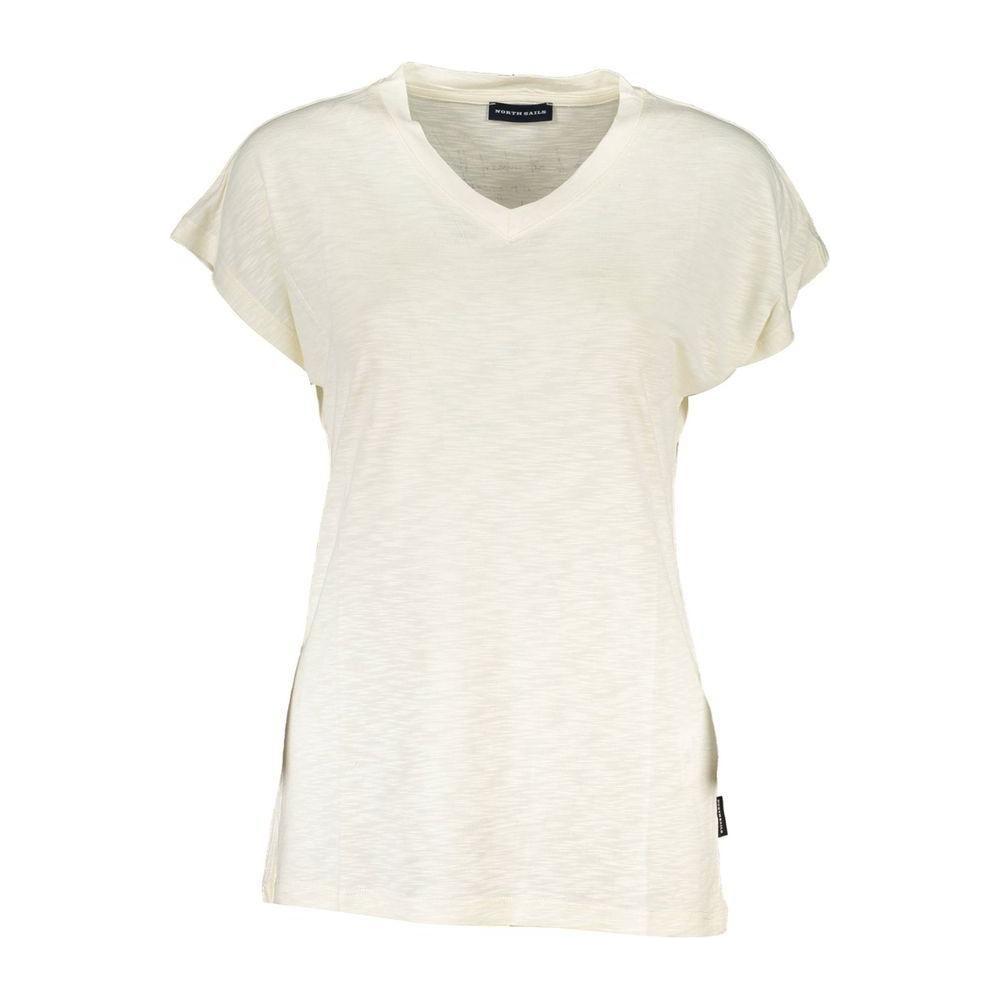 North Sails White Viscose Tops & T-Shirt North Sails