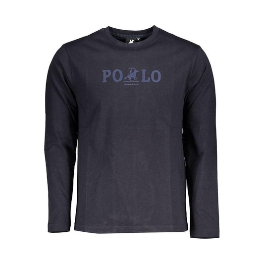 U.S. Grand Polo Blue Cotton T-Shirt U.S. Grand Polo