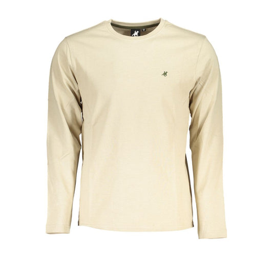 U.S. Grand Polo Beige Cotton T-Shirt U.S. Grand Polo