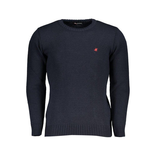 U.S. Grand Polo Blue Acrylic Sweater U.S. Grand Polo