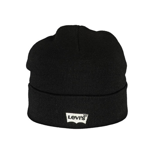 Levi's Black Acrylic Hats & Cap Levi's