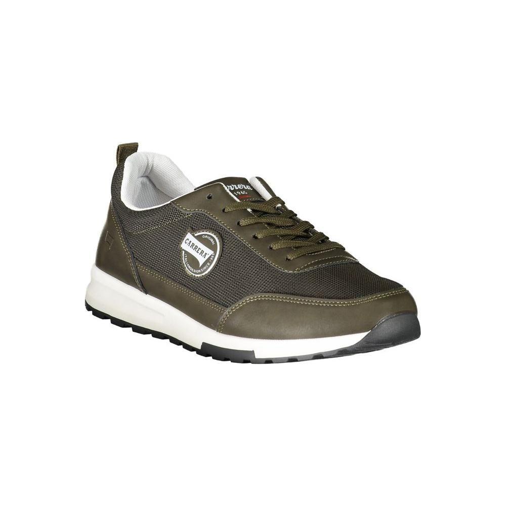 Carrera Green Polyester Sneaker Carrera