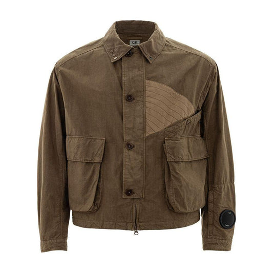 C.P. Company Chic Beige Polyamide Jacket For Men C.P. Company