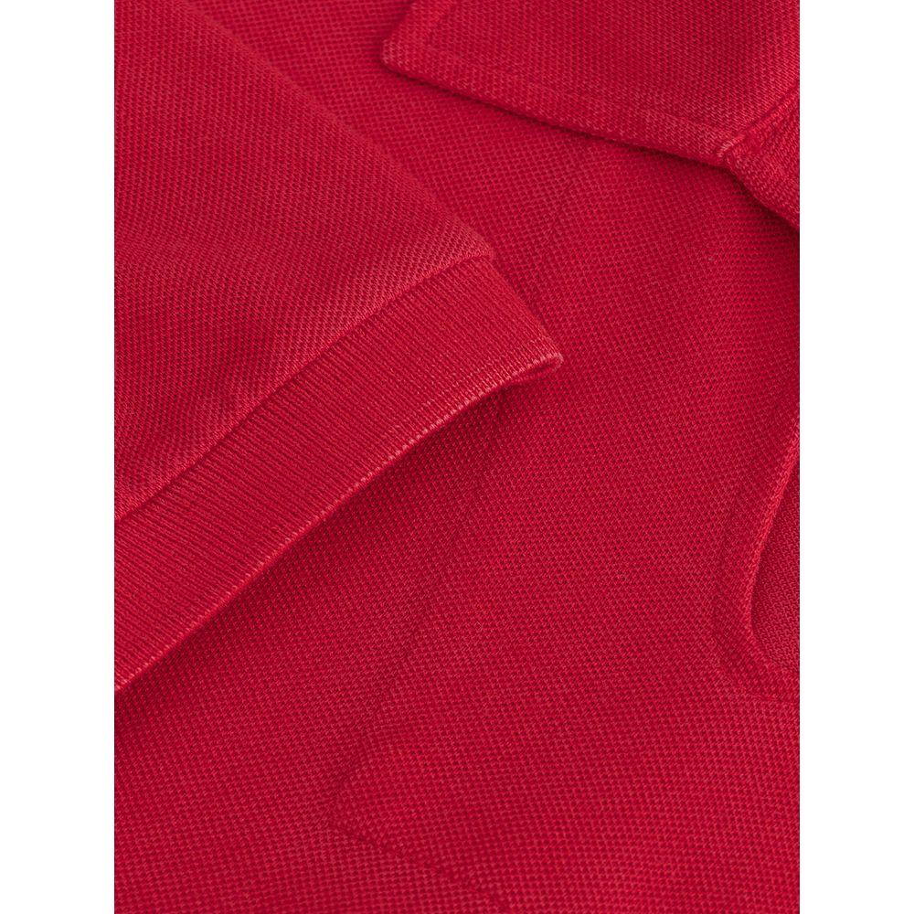 Gran Sasso Fuchsia Cotton Polo Elegance Gran Sasso