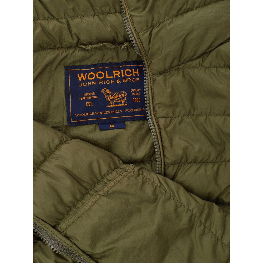 Woolrich Elegant Green Polyamide Jacket Woolrich