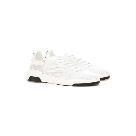 Casadei Elegant White Leather Sneakers Casadei