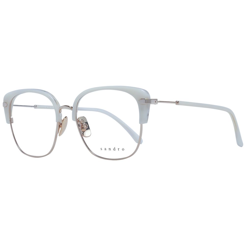 Sandro White Stainless Steel Glasses (Frames) Sandro