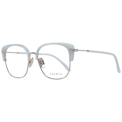 Sandro White Stainless Steel Glasses (Frames) Sandro