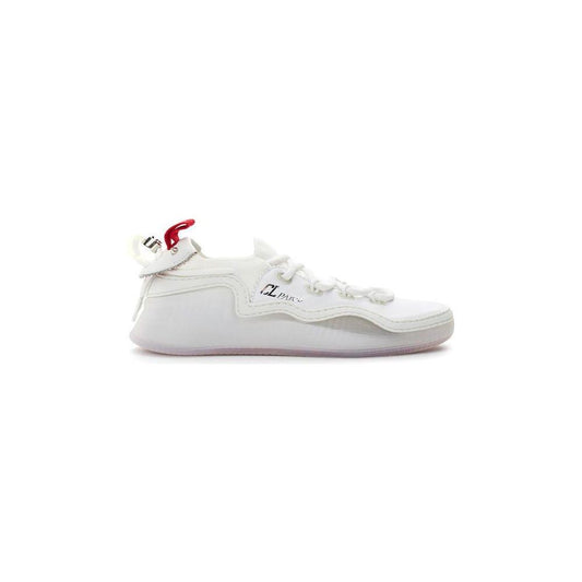 Christian Louboutin White Leather Sneaker Christian Louboutin