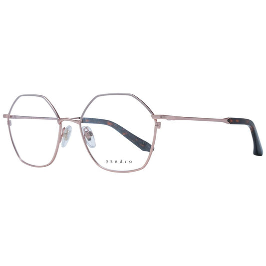 Sandro Rose Gold Stainless Steel Glasses (Frames) Sandro