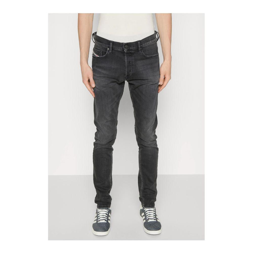 Diesel Black Cotton Jeans & Pant Diesel