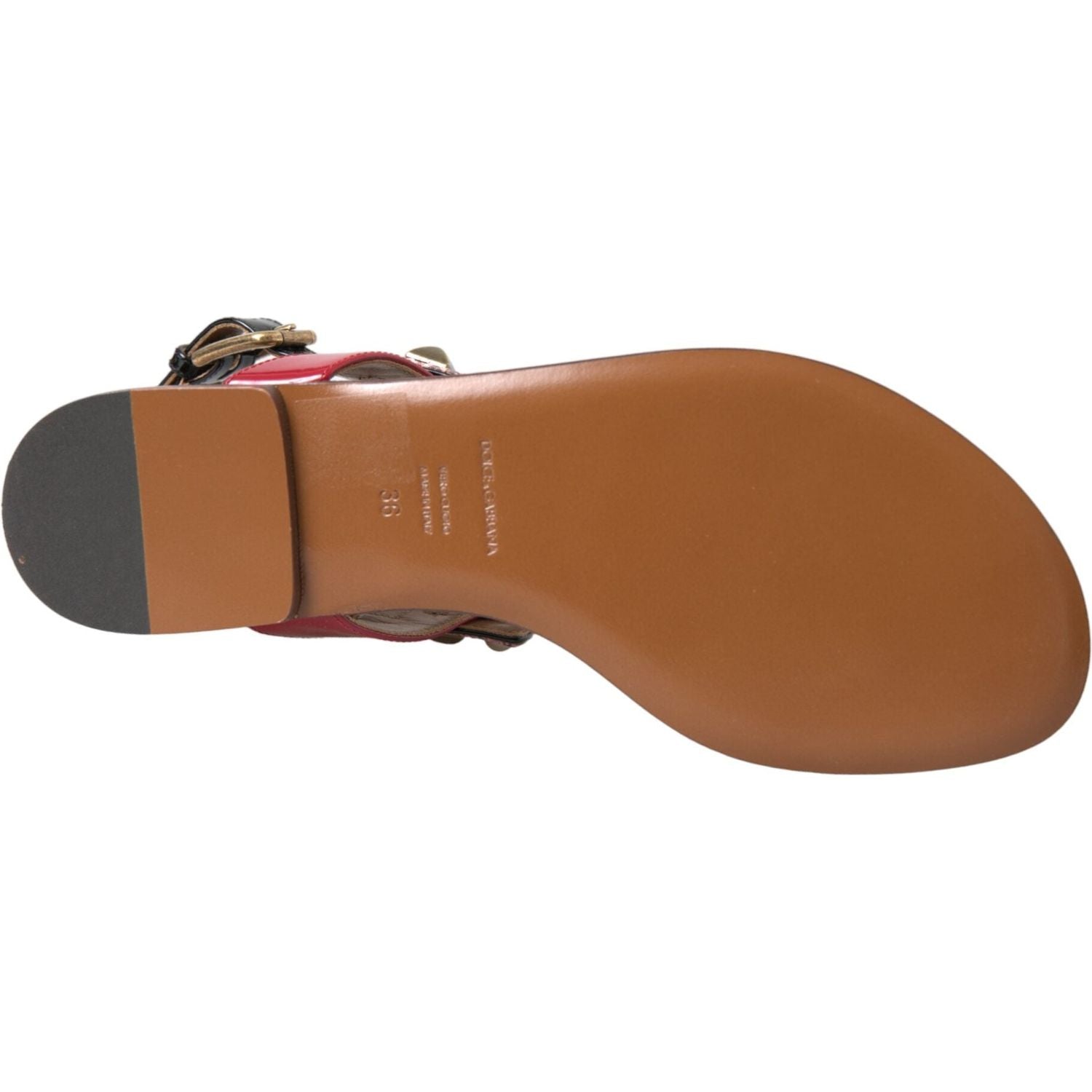 صندل كريستال متعدد الألوان من دولتشي آند غابانا