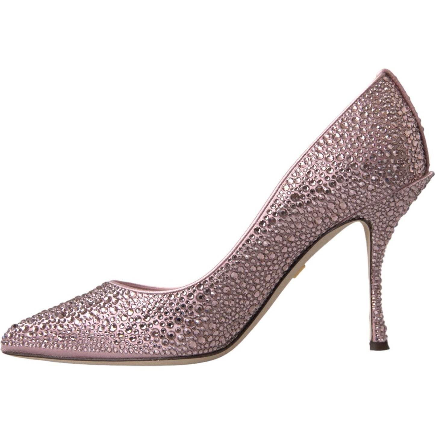 Dolce & Gabbana Pink Strass Crystal Heels Pumps Shoes Dolce & Gabbana