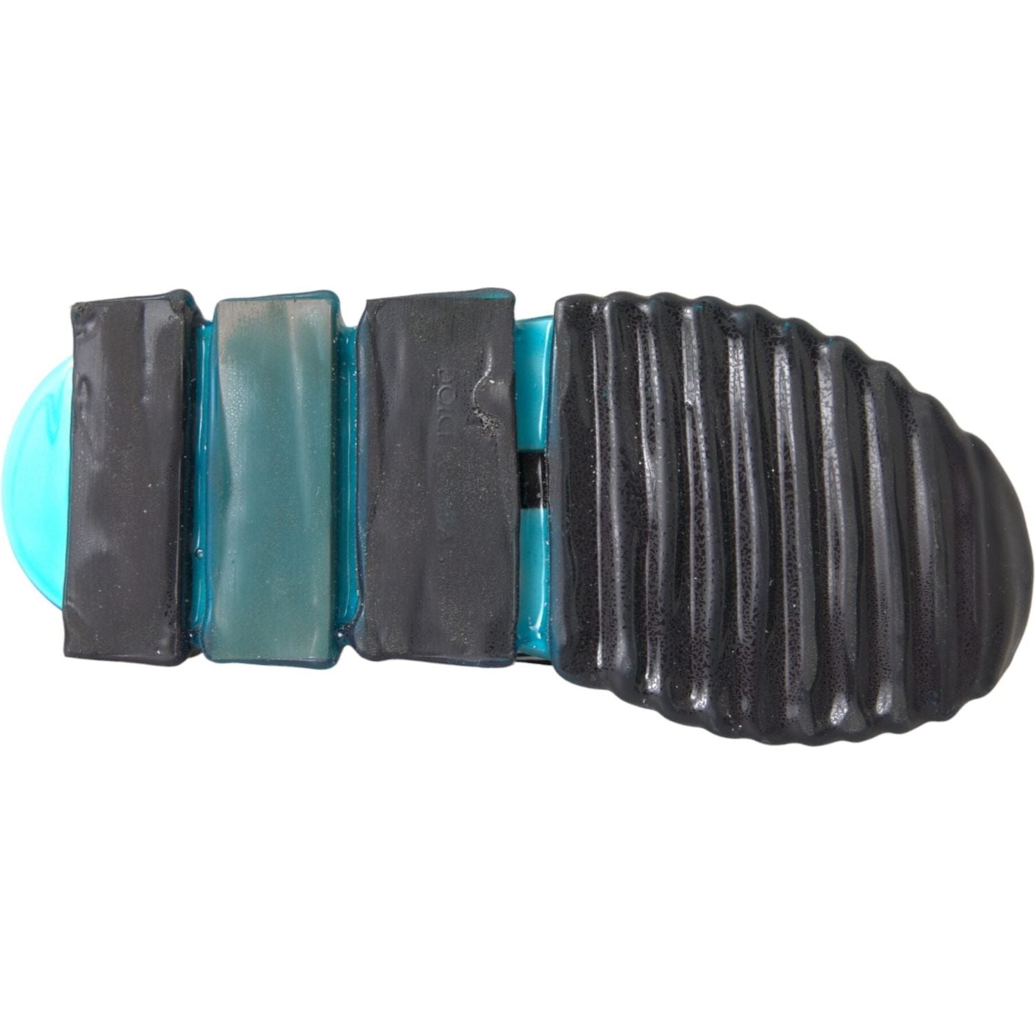 حذاء سنيكرز دولتشي آند غابانا أسود وأبيض وأزرق سهل الارتداء