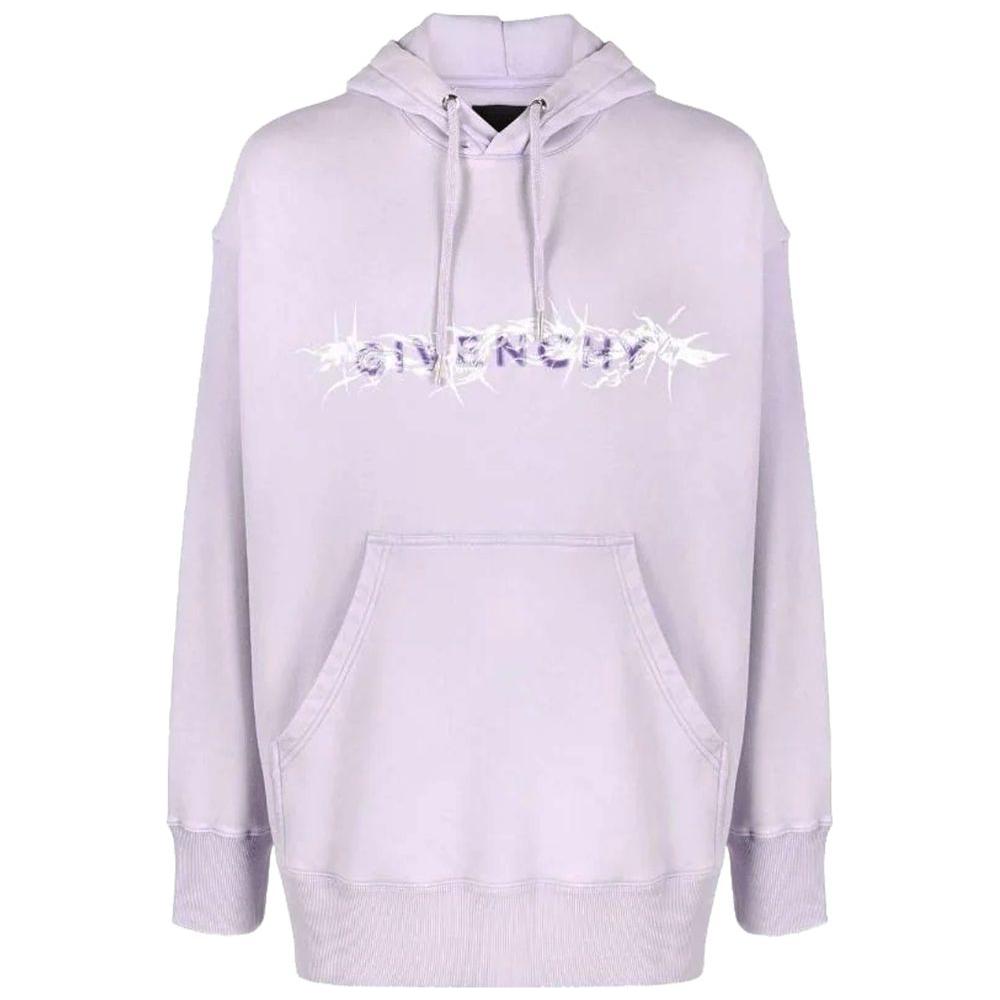 Givenchy Purple Cotton Sweater Givenchy