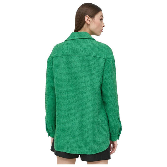 PINKO Green Cotton Shirt PINKO