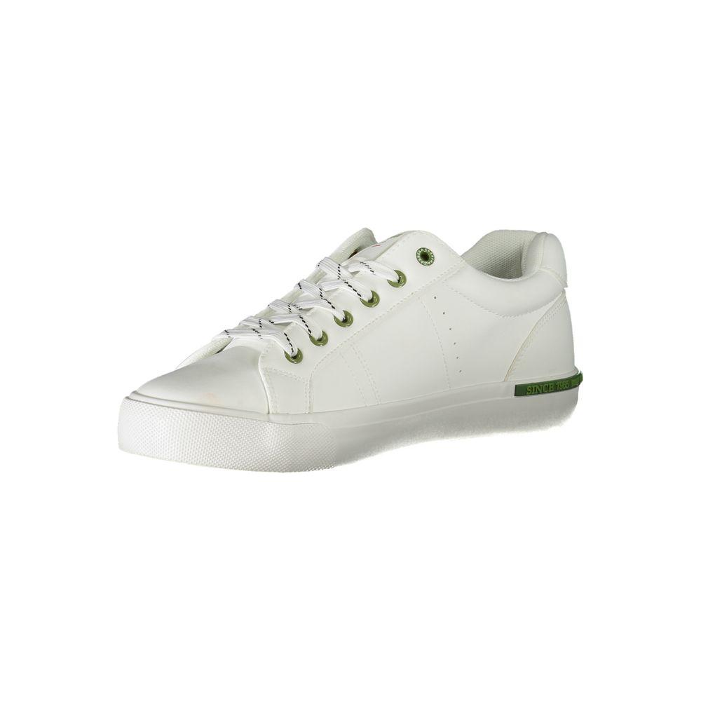 Carrera White Polyester Sneaker Carrera