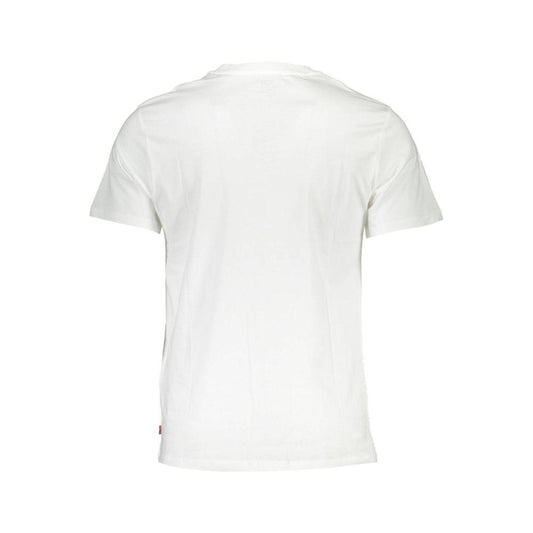 Levi's White Cotton Men T-Shirt Levi's