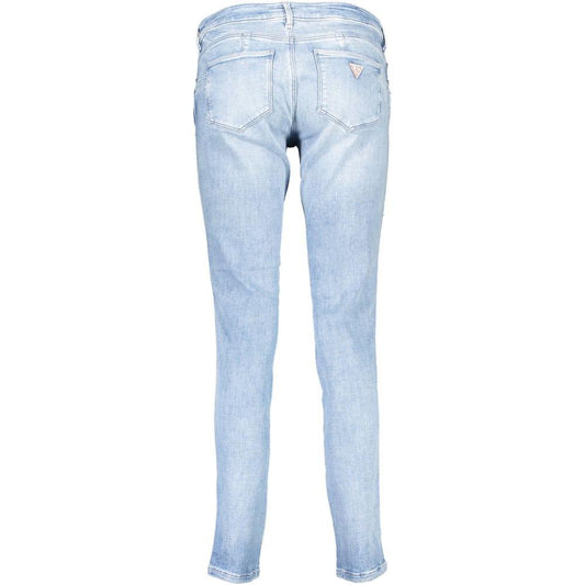 Guess Jeans Light Blue Cotton Women Jeans Guess Jeans