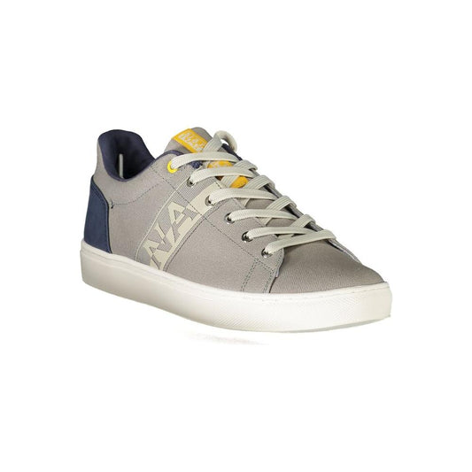 Napapijri Gray Polyester Sneaker Napapijri