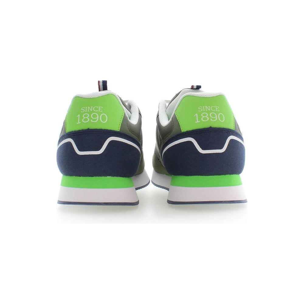 U.S. POLO ASSN. Green Polyester Men Sneaker U.S. POLO ASSN.