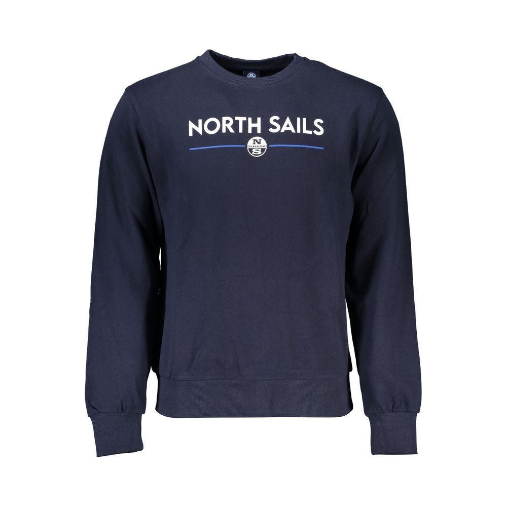 North Sails Blue Cotton Sweater North Sails