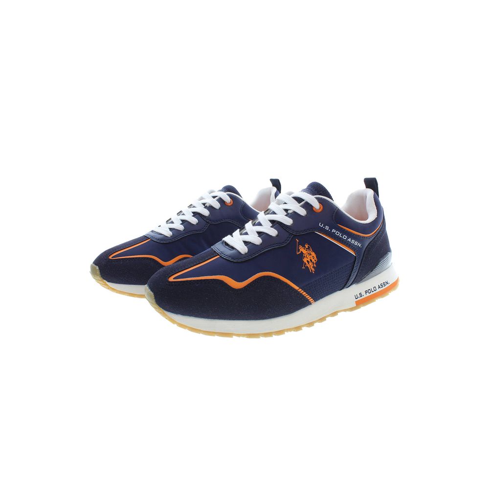 U.S. POLO ASSN. Blue Polyester Men Sneaker U.S. POLO ASSN.