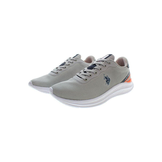 U.S. POLO ASSN. Gray Polyester Men Sneaker U.S. POLO ASSN.