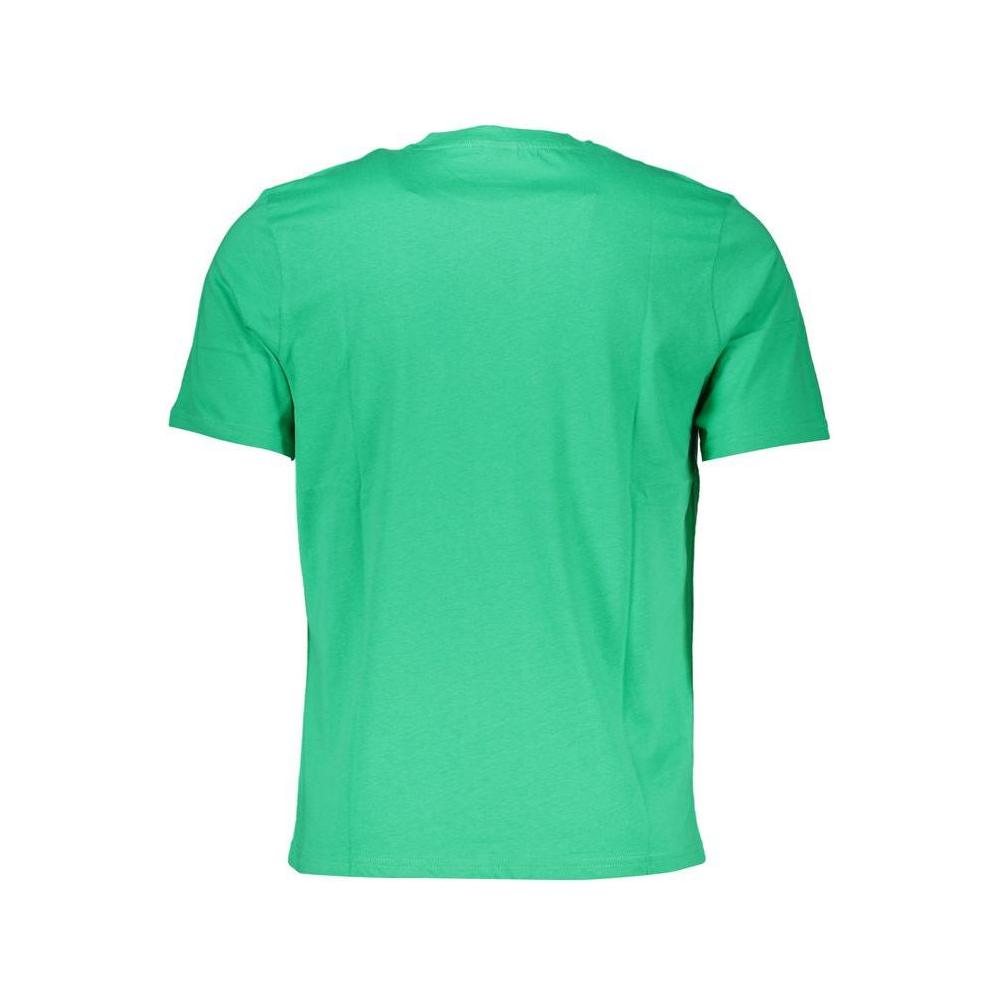 North Sails Green Cotton T-Shirt North Sails