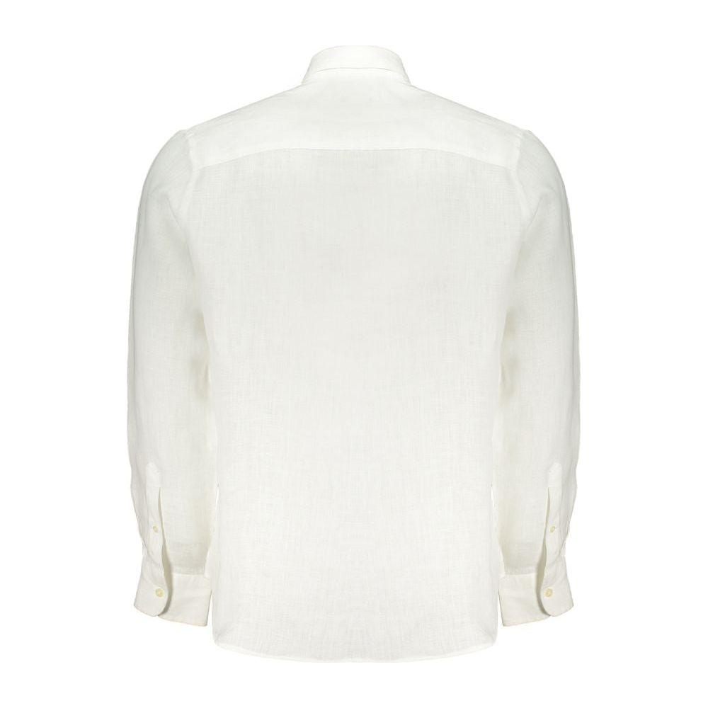 North Sails White Linen Shirt North Sails