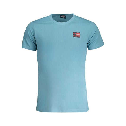 Norway 1963 Light Blue Cotton T-Shirt