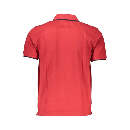 North Sails Red Cotton Polo Shirt North Sails