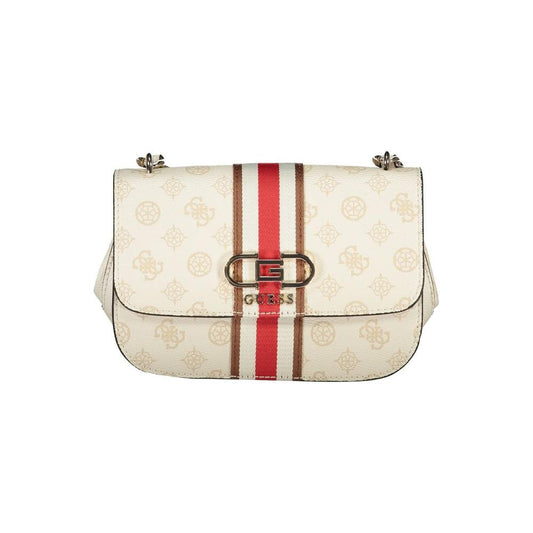 Guess Jeans Beige Polyethylene Handbag Guess Jeans